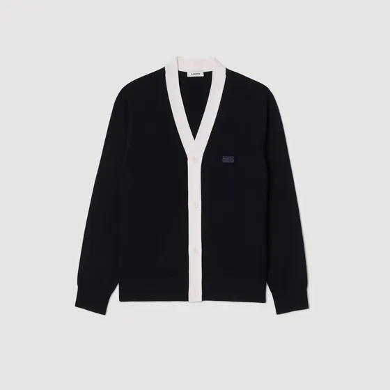Áo cardigan thêu hình S Xanh đen
