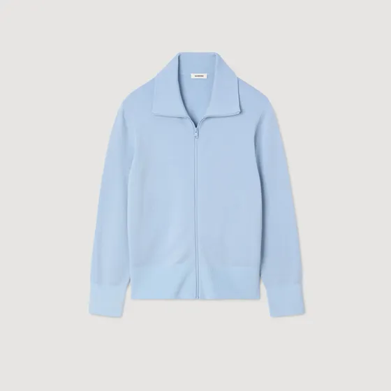 Áo khoác trucker jacket M Xanh da trời