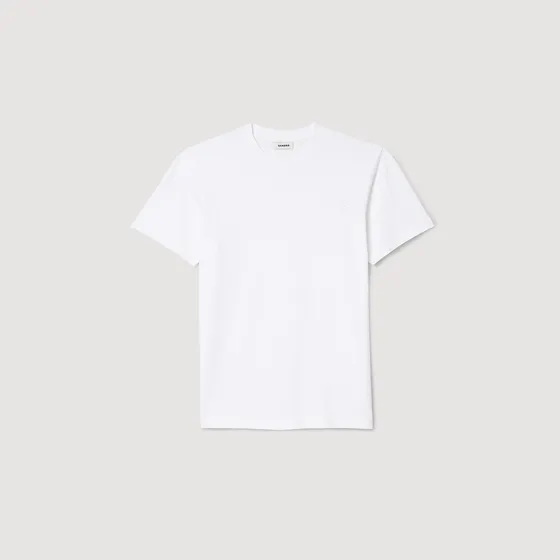 Áo thun cotton S Trắng