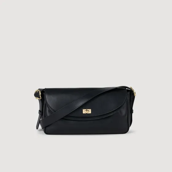 Túi da trơn Le Mambo TU Đen