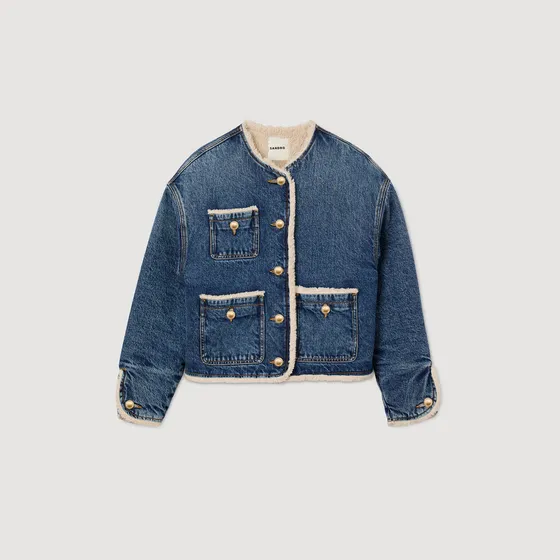 Áo khoác denim 34 Xanh denim