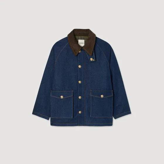 Áo khoác denim 34 Xanh denim