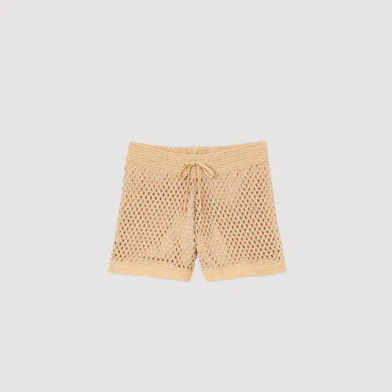 Quần short len 36 Nâu