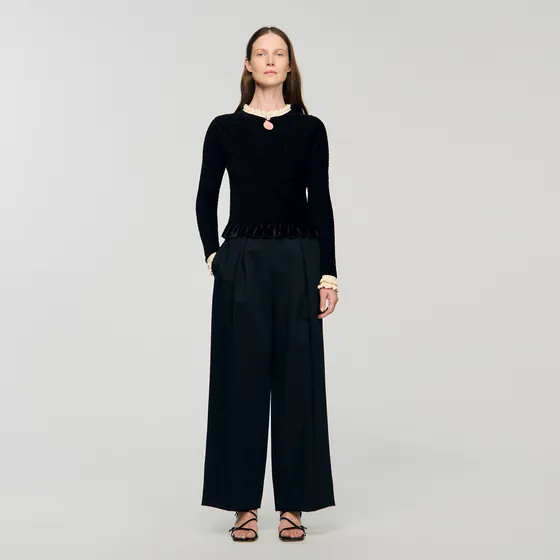 Áo thun bo chun 2 Nhiều màu