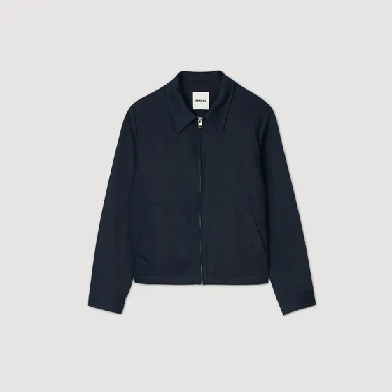 Áo khoác cotton S Xanh đen