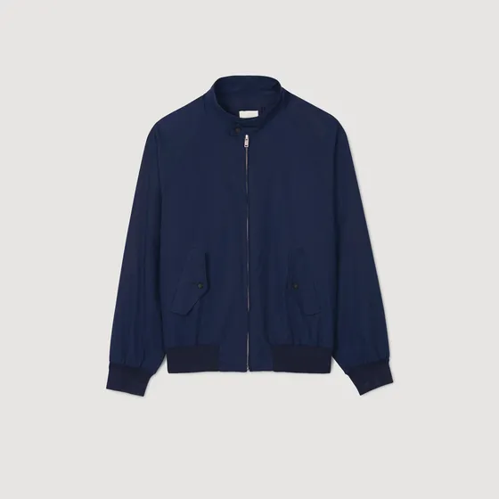 Áo khoác cổ cao S Xanh navy