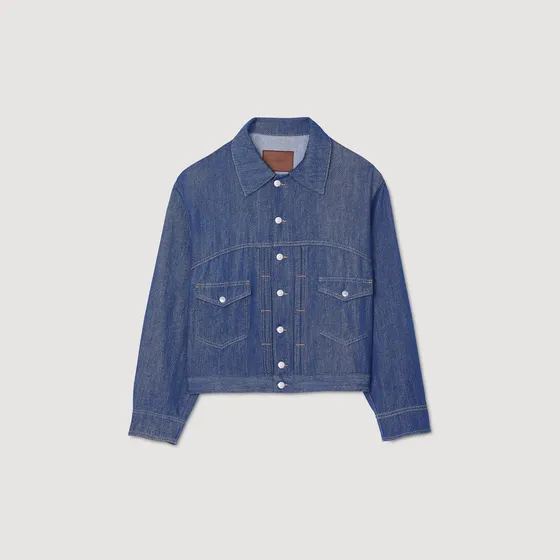 Áo khoác chambray S Denim