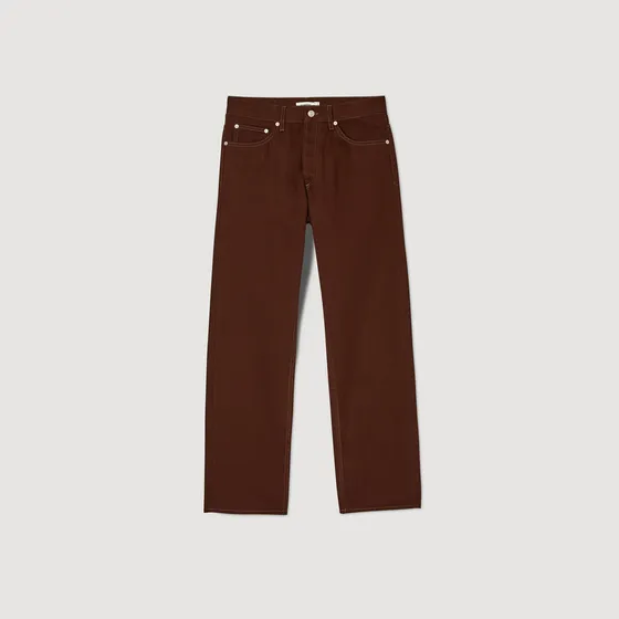 Quần jean regular 71 Nâu