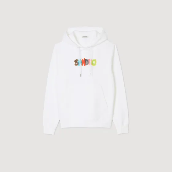 Áo hoodie Wild Animals S Trắng