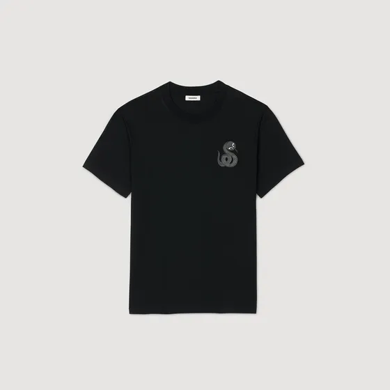 Áo thun Snake S Đen