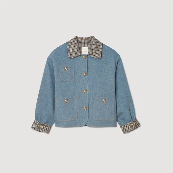 Áo Khoác Denim 34 Xanh denim