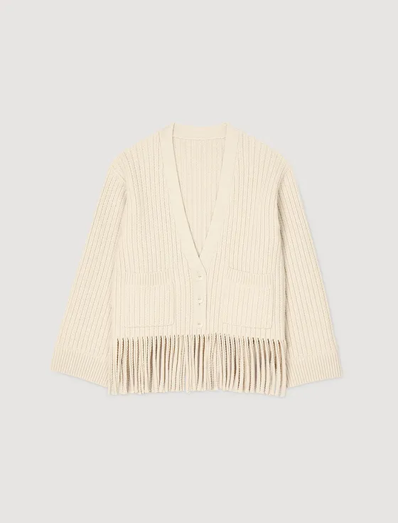 Áo cardigan tua rua 310 Trắng Ecru