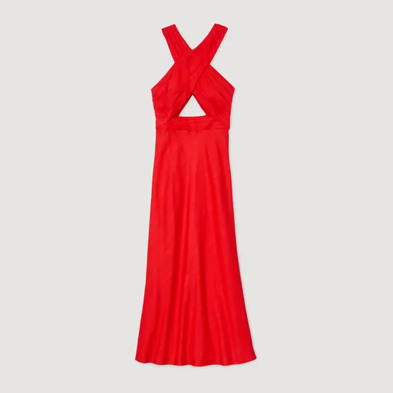 Đầm quây maxi 36 Đỏ
