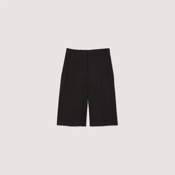 Quần short bermuda 34 Đen