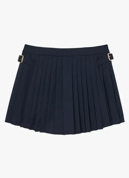 Đầm xếp ly 38 Xanh navy
