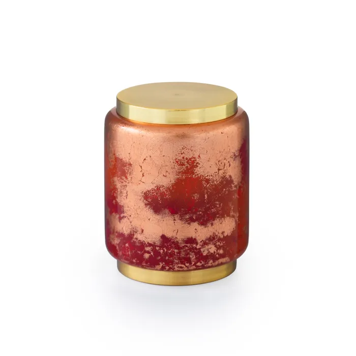 RED RIVER ROUND TEA BOX