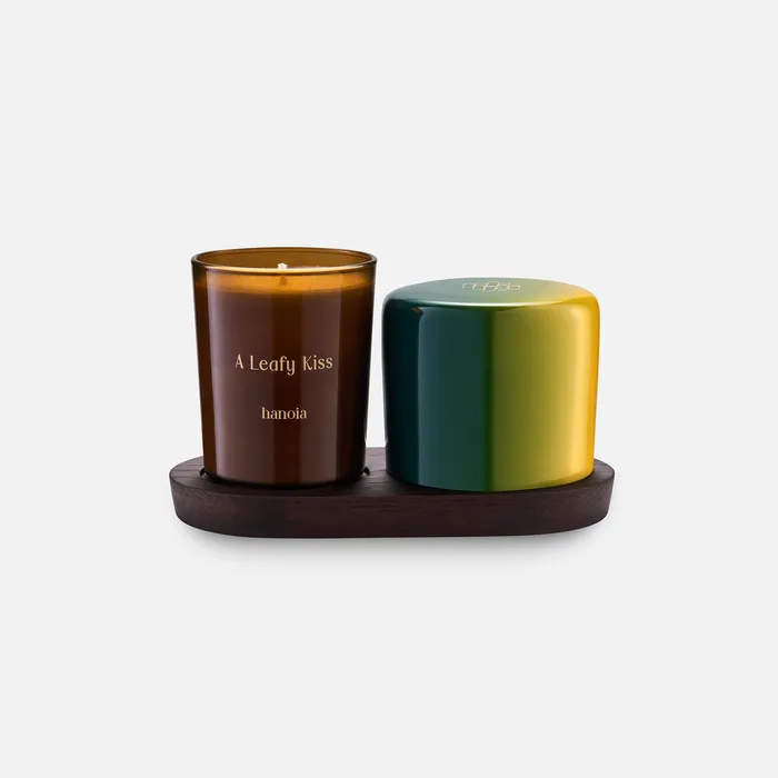 Scentimental scented candle and tray set