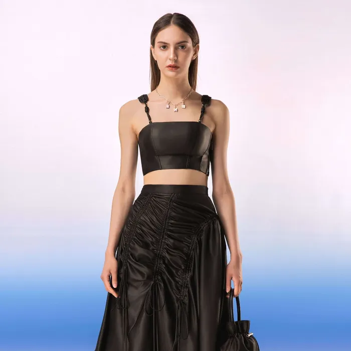 Áo crop top Lãnh Mỹ A
