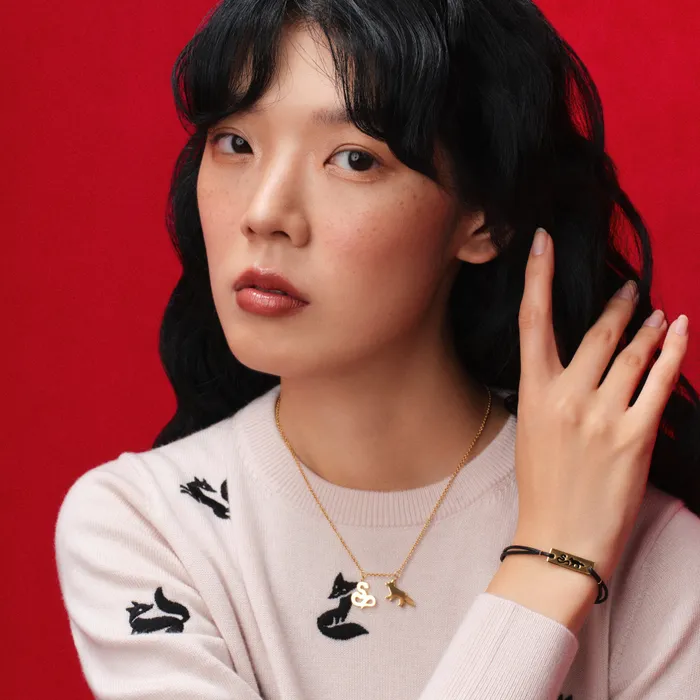 Hanoia | Hanoia x Maison Kitsuné Braided cord bracelet