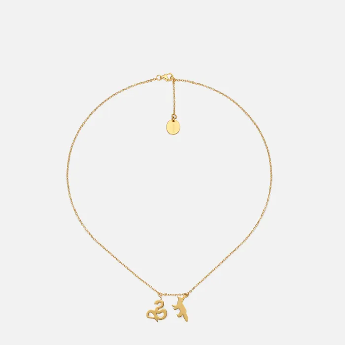Hanoia x Maison Kitsuné Chain necklace