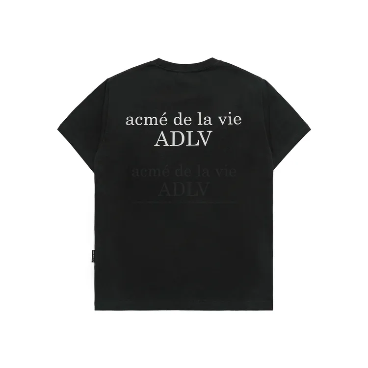 Áo Thun ADLV Baby Face Bicycles Boy Đen