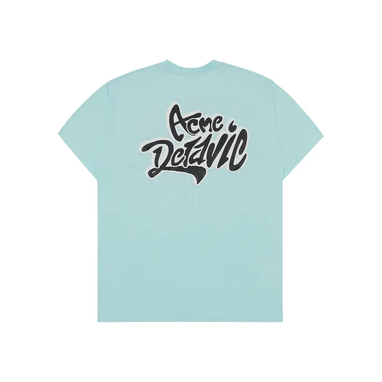 Áo Thun ADLV Graffiti Font Logo Xanh Mint