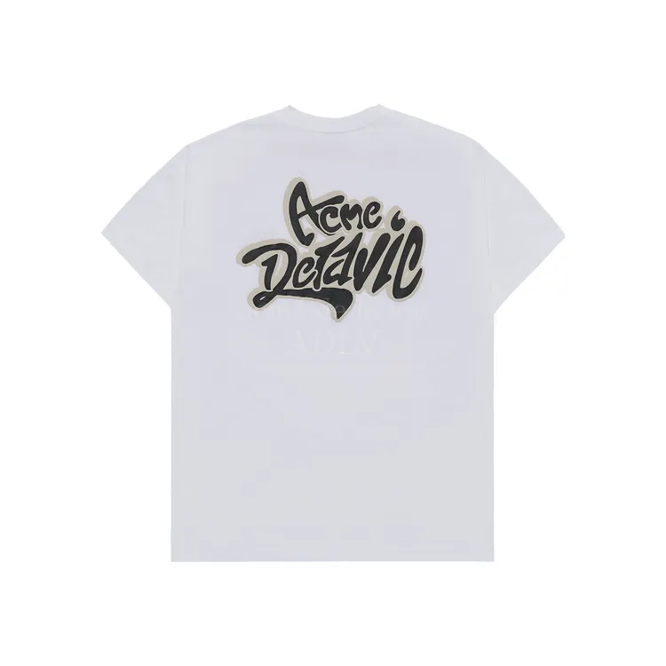 Áo Thun ADLV Graffiti Font Logo Trắng