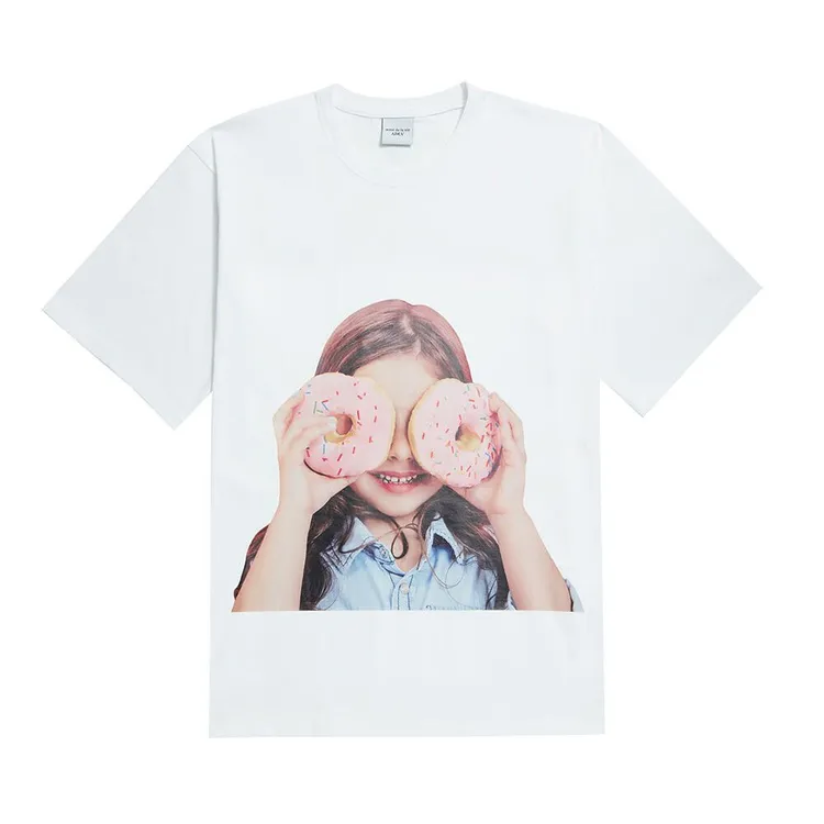 Áo Thun ADLV Baby Face Donuts3 Trắng
