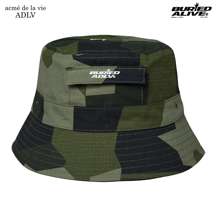 Mũ Bucket Ba X ADLV Out Pocket Camo
