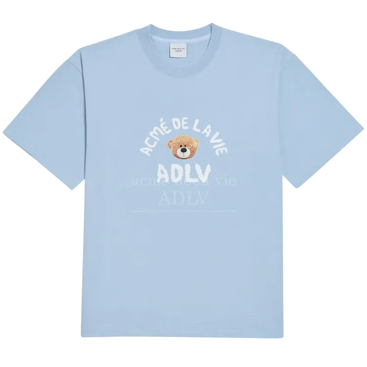 Áo Thun ADLV Teddy Bear (Bear Doll) Xanh Da Trời