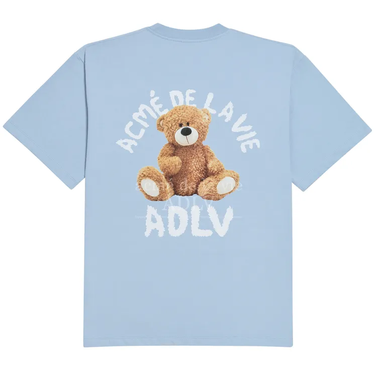 Áo Thun ADLV Teddy Bear (Bear Doll) Xanh Da Trời