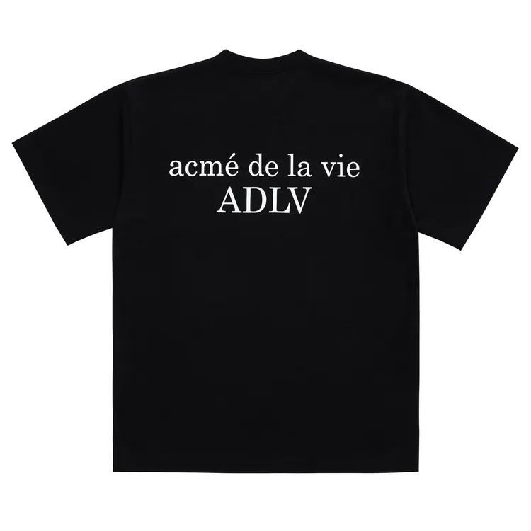 Áo Thun ADLV Baby Face Bubble Đen