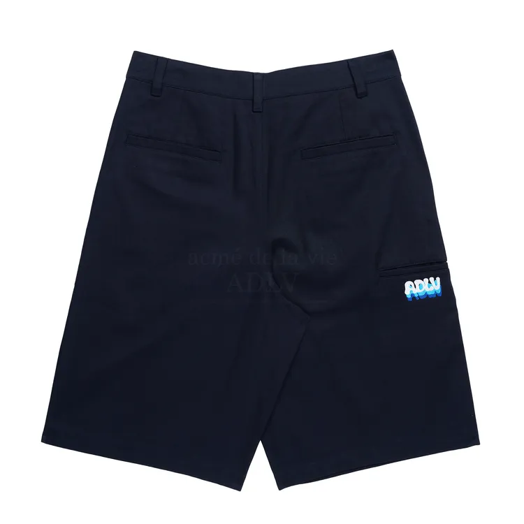 Quần Short Work Cotton Xanh Navy
