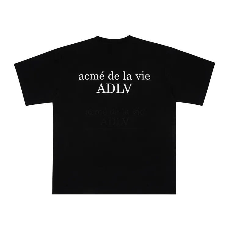 Áo Thun ADLV Baby Face Apple Girl Đen