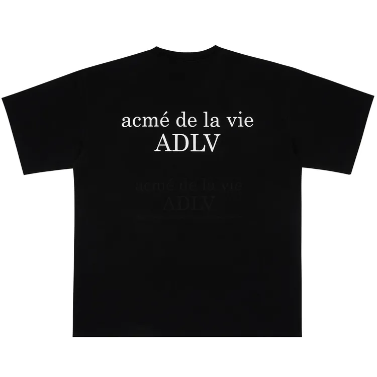 Áo Thun ADLV Baby Face Checked Shirt Donut Đen