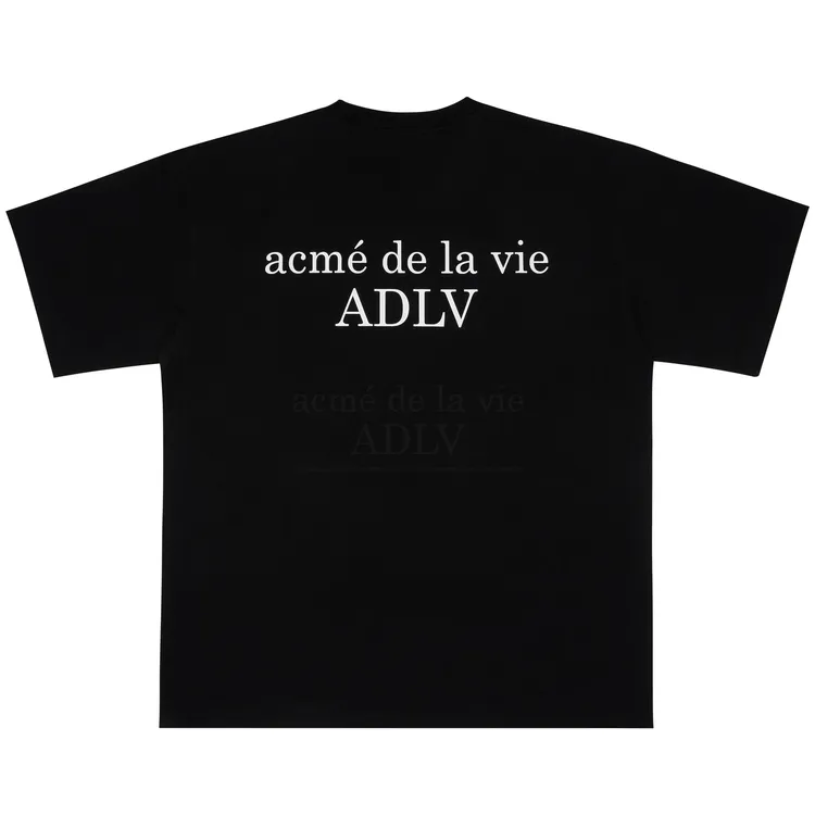 Áo Thun ADLV Baby Face Glasses Boy Đen