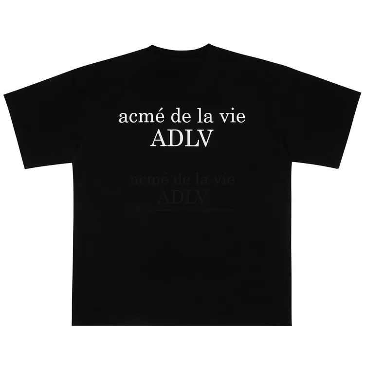 Áo Thun ADLV Baby Face Heart Boy Đen