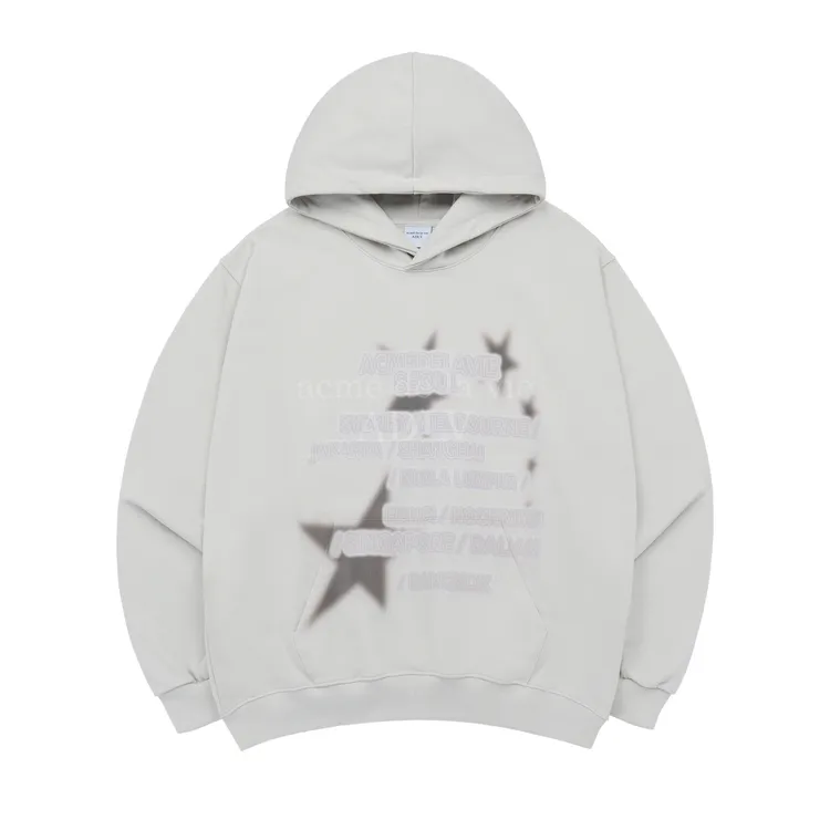 Áo Hoodie ADLV World Tour Xám