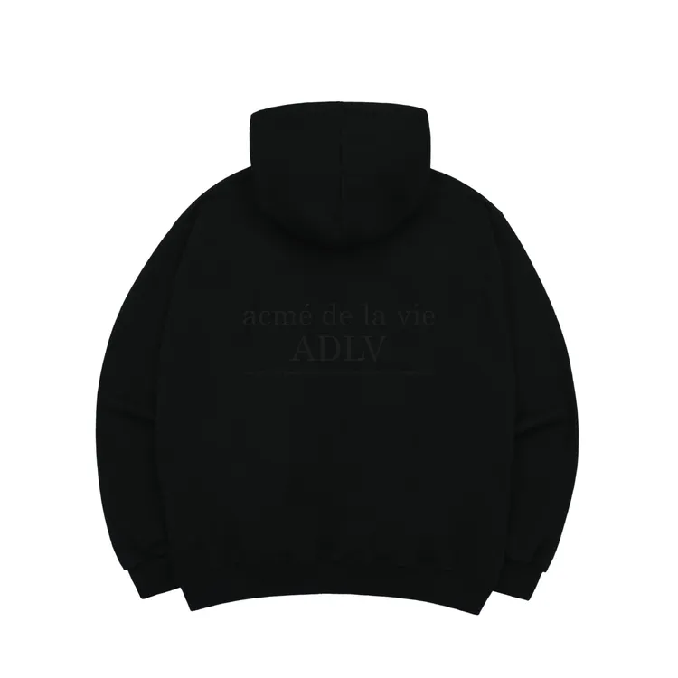 Áo Hoodie Basic Logo Rivet Point Đen