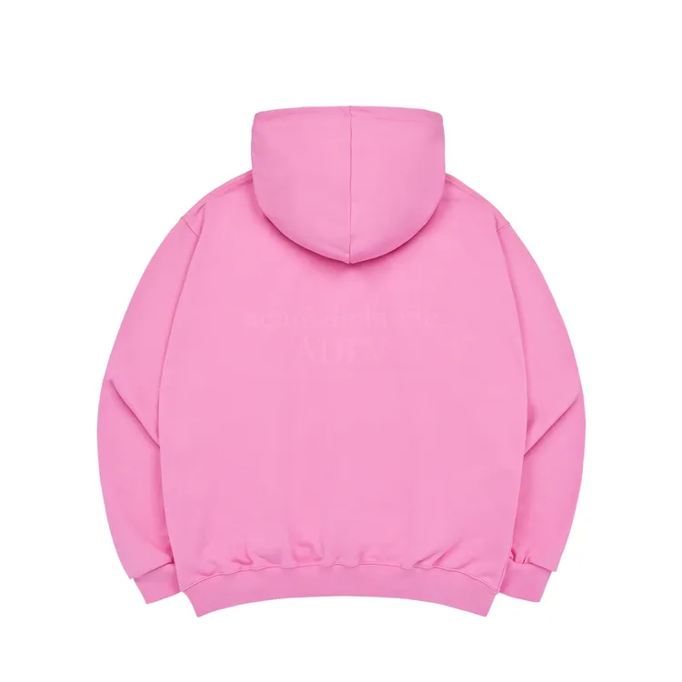 Áo Hoodie Basic Logo Rivet Point Hồng