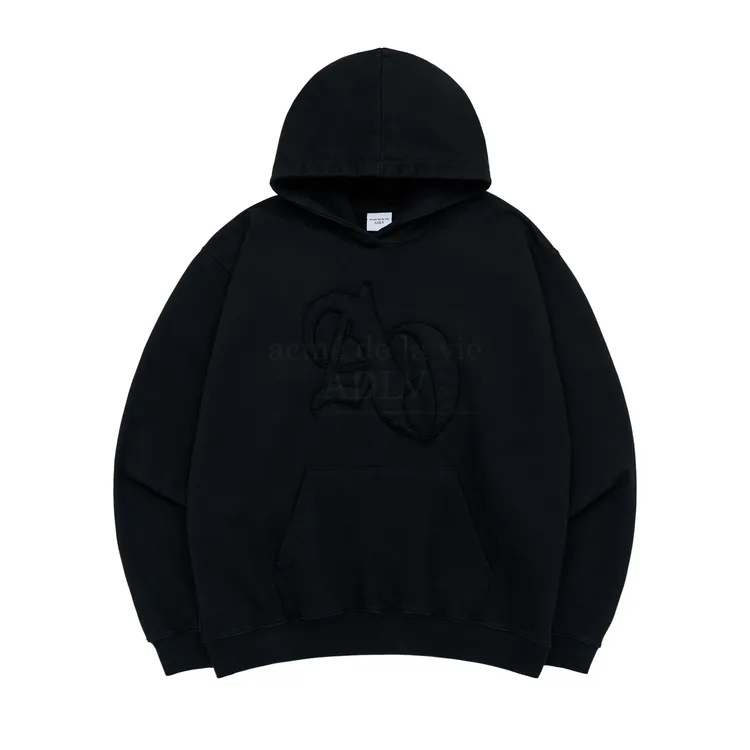 Áo Hoodie ADLV New Symbol Applique Đen