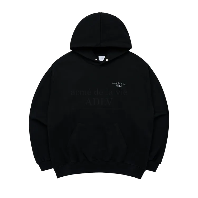 Áo Hoodie Fuzzy New Symbol Logo Đen