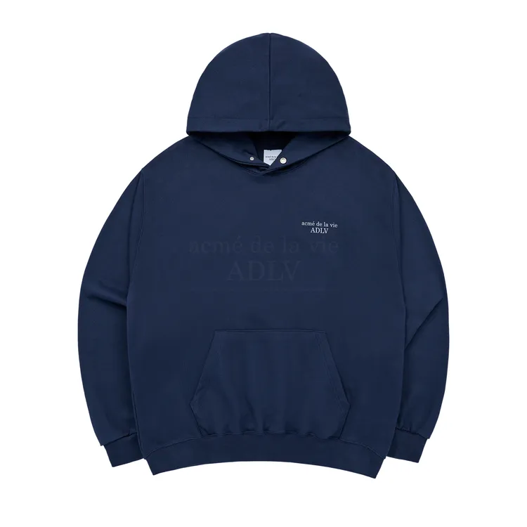 Áo Hoodie Fuzzy New Symbol Logo Xanh Navy