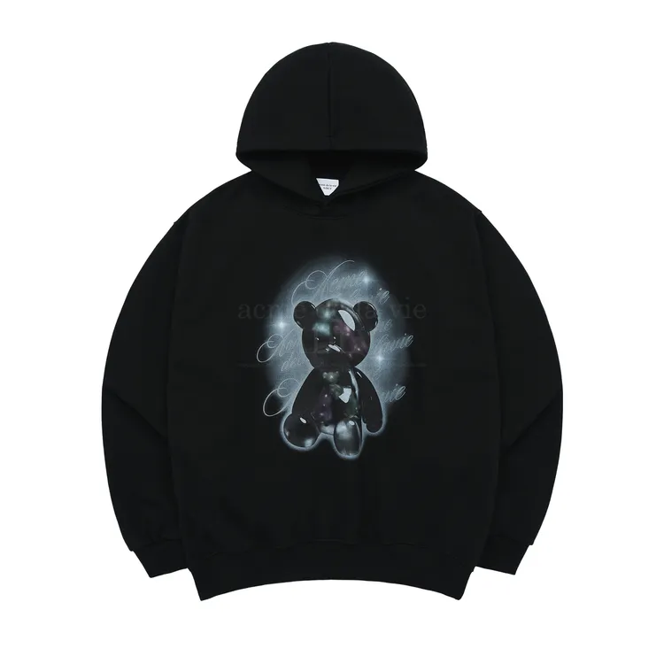 Áo Hoodie Clear Bear Đen