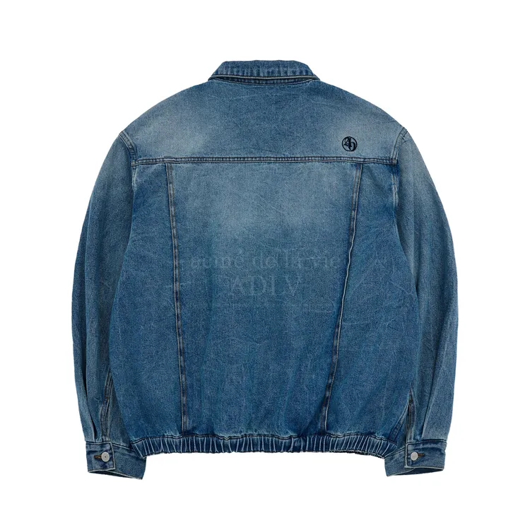 Áo Khoác Denim ADLV New Symbol Logo Blouson Xanh Dương