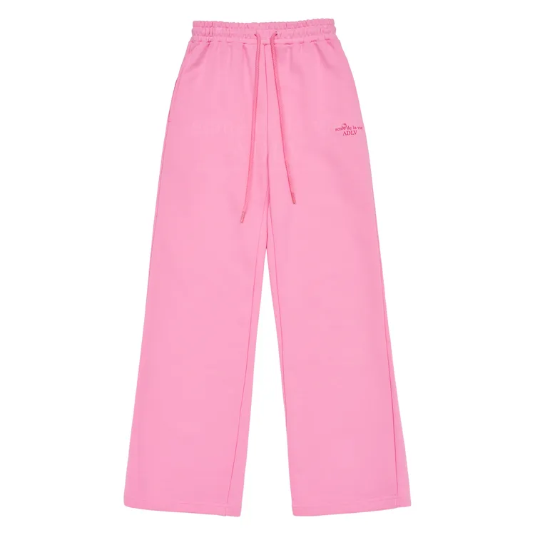 Quần Boots Cut ADLV Hello Kitty Lettering Hồng