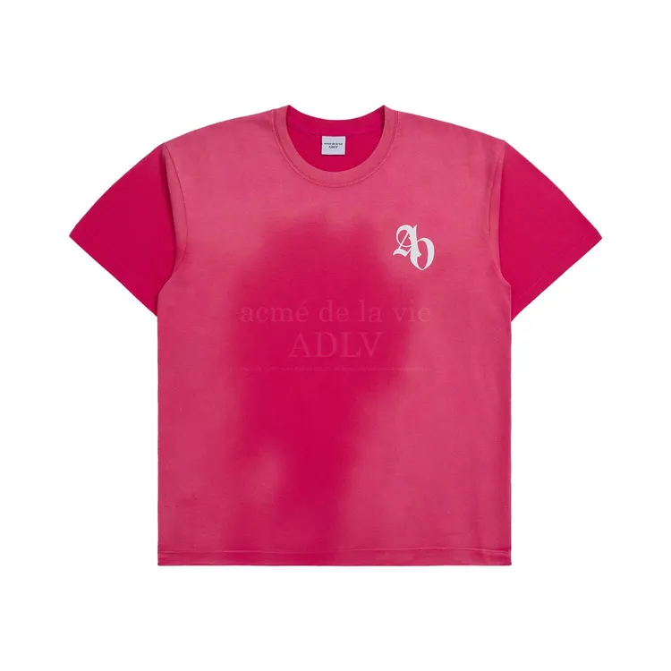 Áo Thun New Symbol Logo Spray Hồng