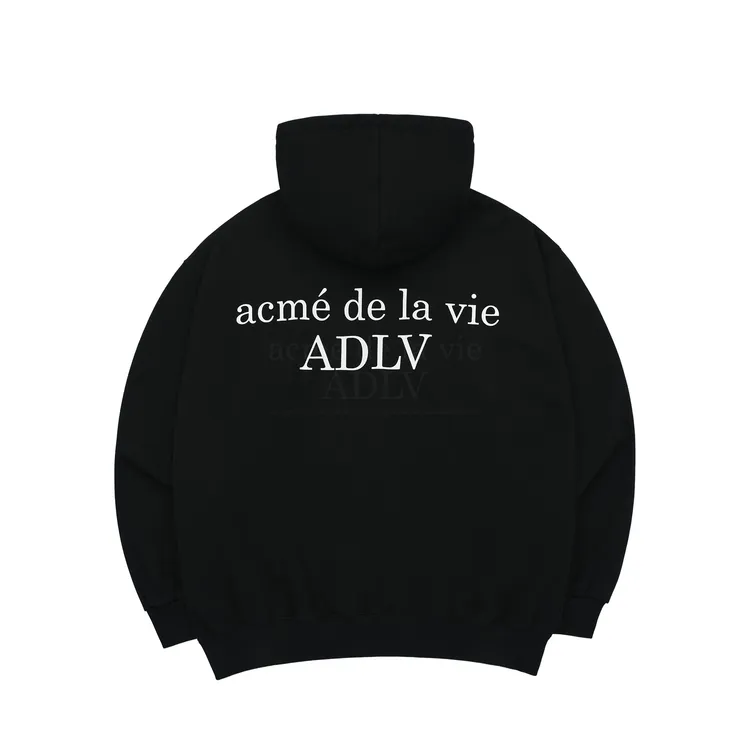 Áo Hoodie Kéo Khoá Circle New Symbol Logo Đen