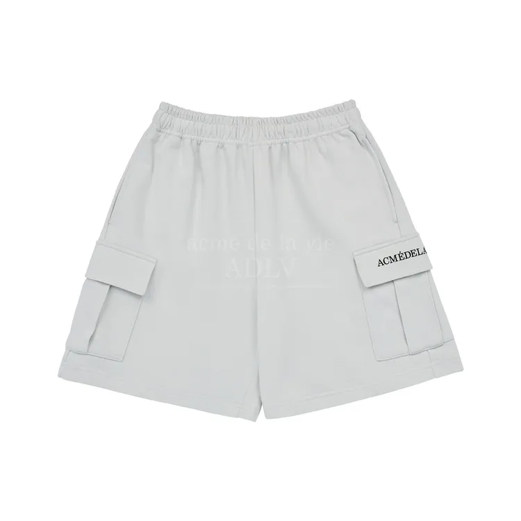 Quần Short Cargo Essential Logo Season 2 Xám