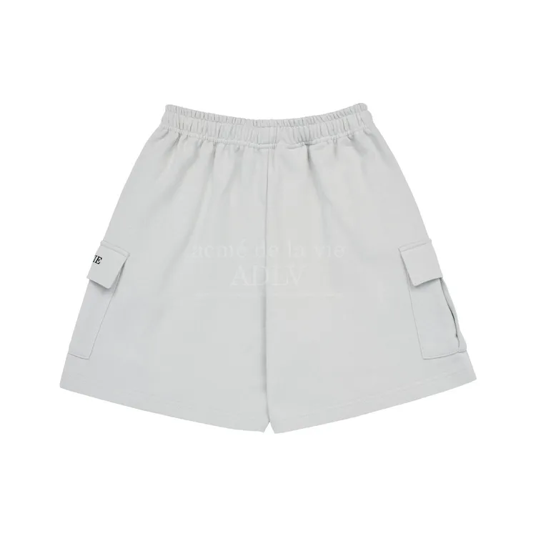 Quần Short Cargo Essential Logo Season 2 Xám